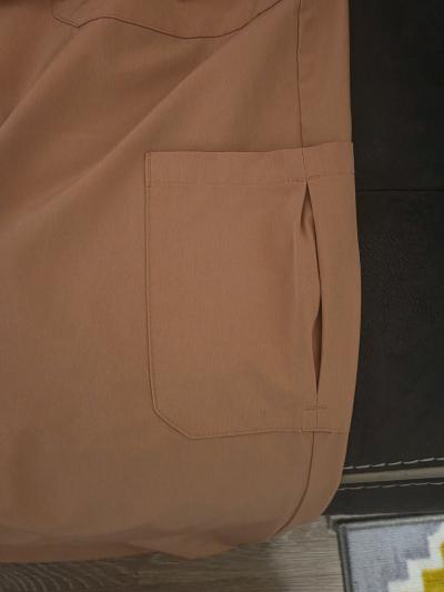 Nursing 2pc scrub set Rosy pink color 2X - Thumbnail 4