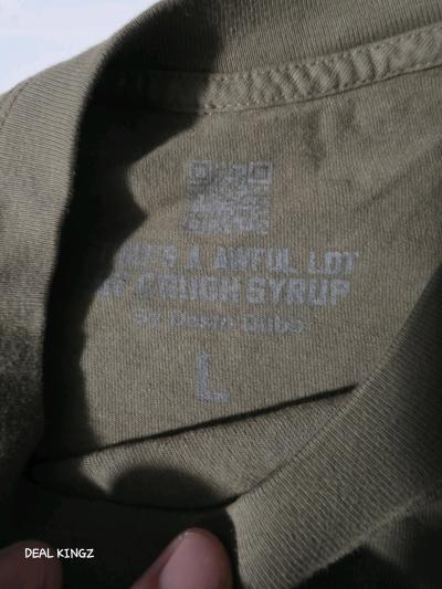 Brand new 100 Authentic cough syrup tee by Desto dubb - Thumbnail 4
