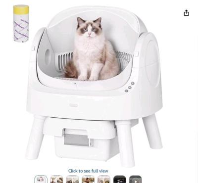 Arenero para gatos autolimpiable