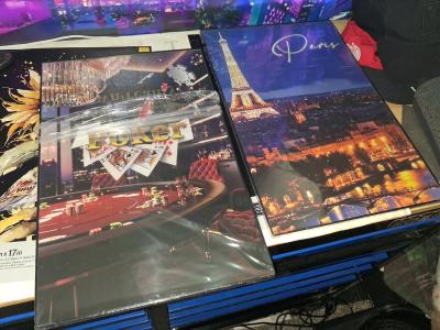 Cityscape and Poker 11x17 Framed shipping on Facebook Ebay - Thumbnail 4