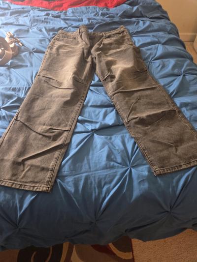 Mens jeans black washed denim sz 42  NEW