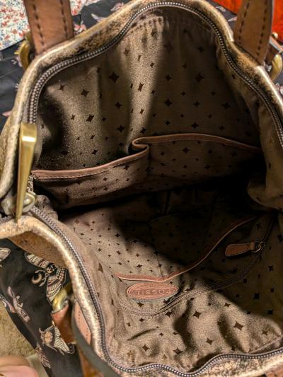 2014 Fossil Chrome Messenger Bag - Thumbnail 5