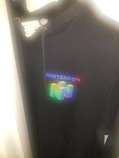 Medium Nintendo 64 Hooded Sweatshirt