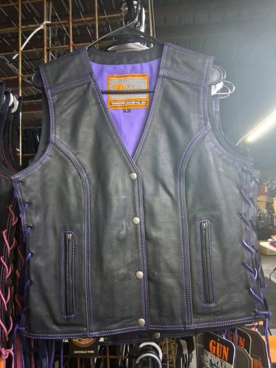 Genuine Leather Vests - Thumbnail 4