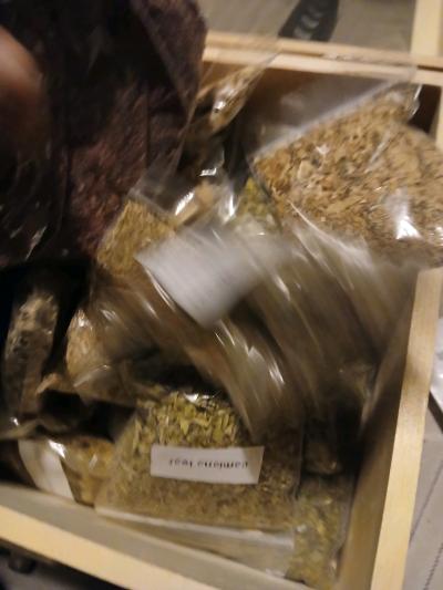 crystals lots of herbs berry teas sage - Thumbnail 7