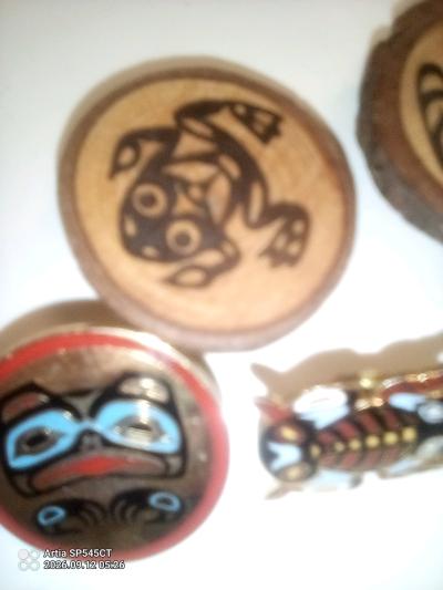 ivory jacks 1989 Alaska lapel pins - Thumbnail 3