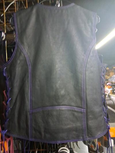 Genuine Leather Vests - Thumbnail 5