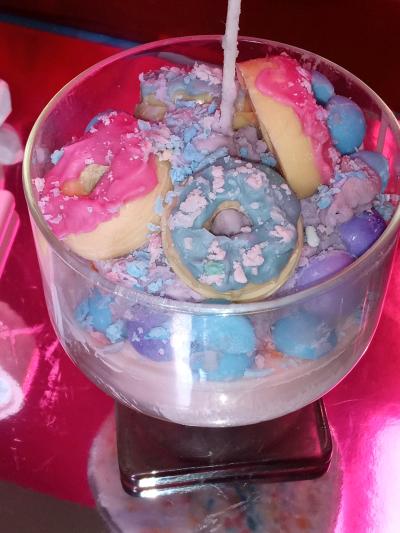 Donut Aesthetic Shaped Fresh Scented Candles