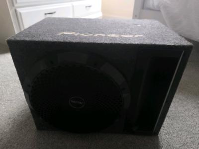 Single 12 inch subwoofer Pioneer