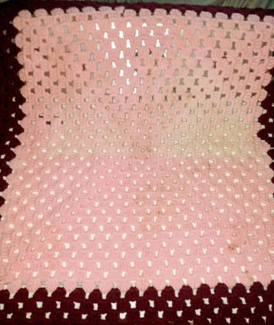 Multi colored Crochet Blankets - Thumbnail 5