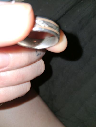 size 9 mens engagement ring - Thumbnail 4