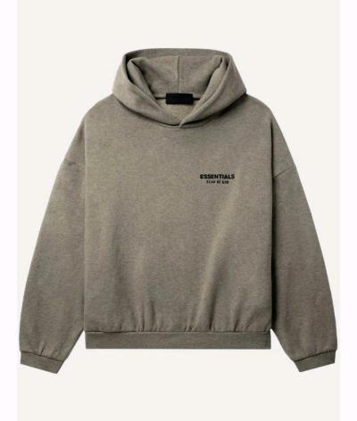 Essentials Fear Of God Logo Hoodie