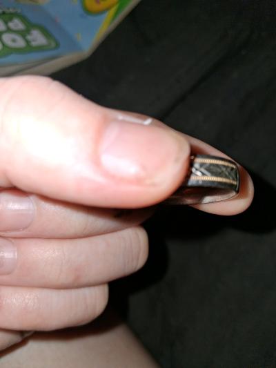 size 9 mens engagement ring - Thumbnail 3