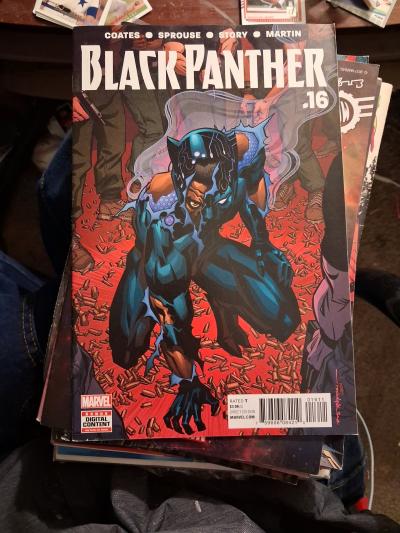 black panther 16 marvel direct edition - Thumbnail 2