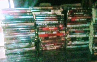 Thousands of DVDs and blue rays and more