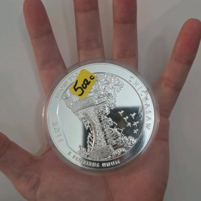 5oz silver minted as quarter dollar - Thumbnail 10