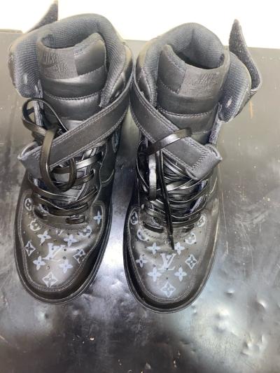 Nikes Air Force LV black And Leather - Thumbnail 3