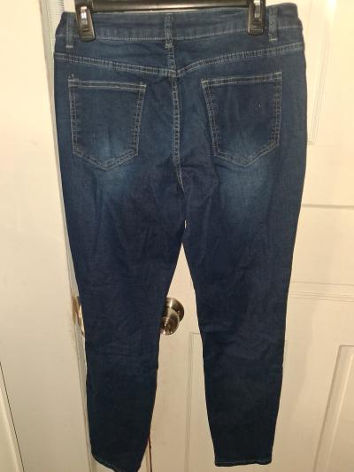 Womans streach skinny jeans large - Thumbnail 2