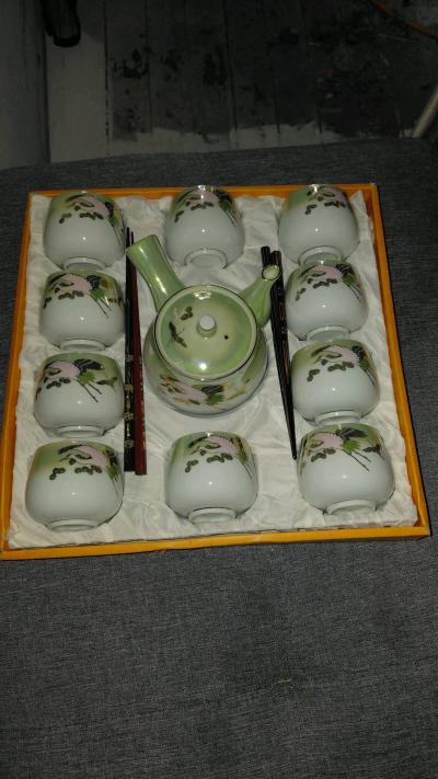 vintage Japanese tea set complete set