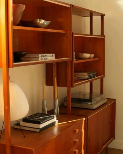 midcentury wall unit  sideboardhutch - Thumbnail 3