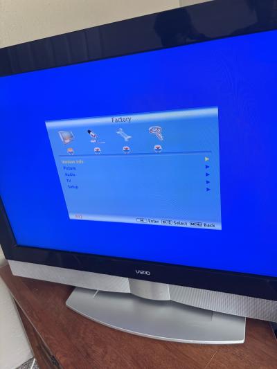 42inch Vezio Flat Screen TV