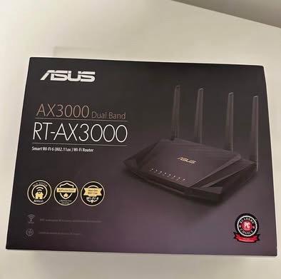 ASUS RTAX3000 Dual Band WiFi 6 Router  New In Box