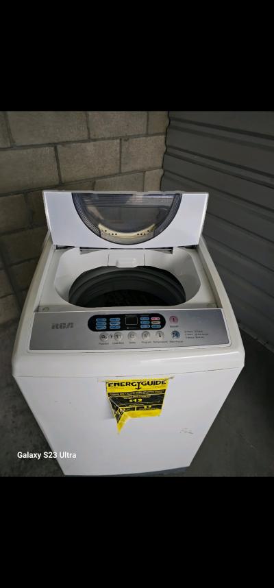 16 CU ft RCA washing machine  family H 35 x w 20 x D 21 work