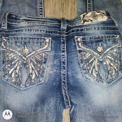 MissMe Angel Embroidered Jeans - Thumbnail 3