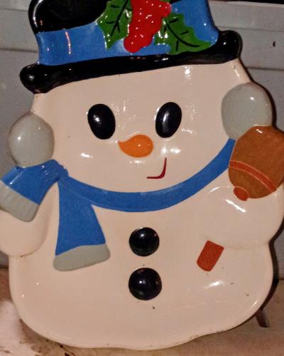 Frosty The Snowman Candy Dish