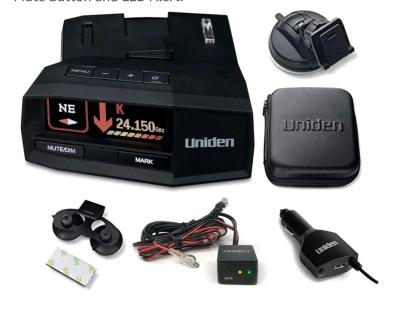 Uniden R8W Flagship Extreme Long Range LaserRadar Detector