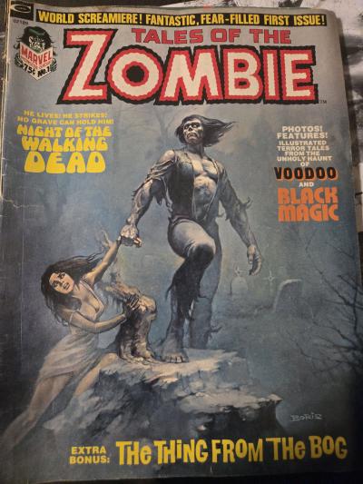 TALES OF THE ZOMBIE FEAR FILLED FIRST ISSUE