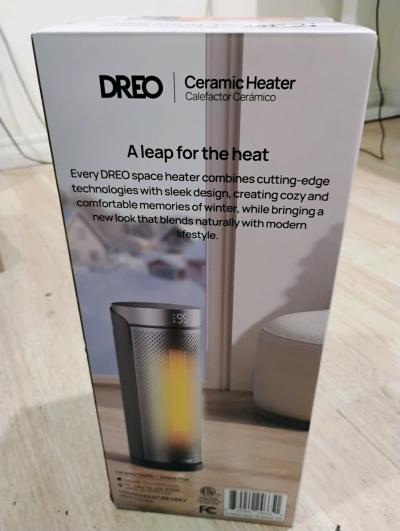 Dreo Solaris Plus 16 Ceramic Space Heater  1500W - Thumbnail 3