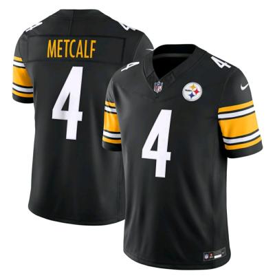 New DK Metcalf Pittsburgh Steelers Game Player Jersey  Black