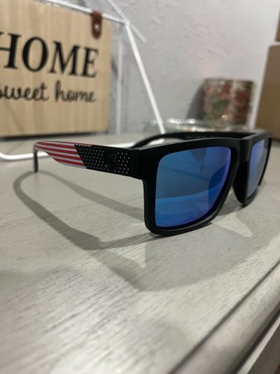 polarized color lens sunglasses