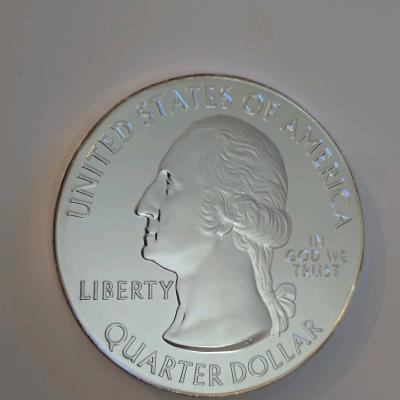 5oz silver minted as quarter dollar - Thumbnail 7