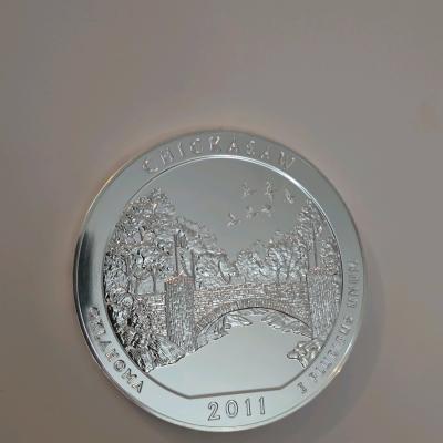 5oz silver minted as quarter dollar - Thumbnail 3
