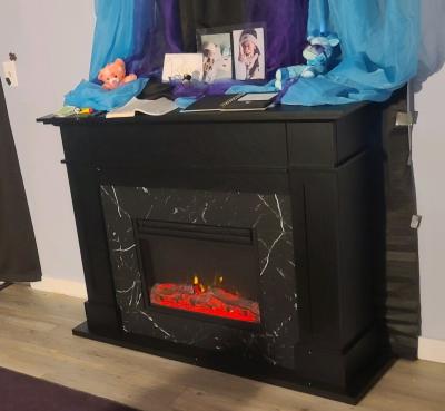 Electric Fireplace Mable 55 inches - Thumbnail 2