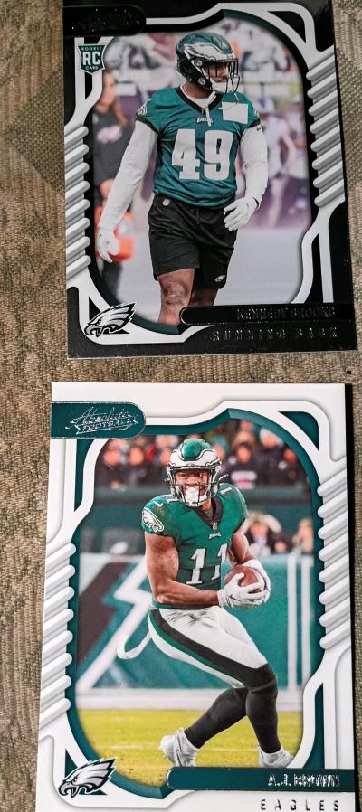 Eagles football cards set - Thumbnail 3