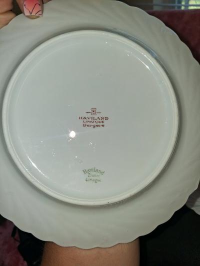 Beautiful authentic vintage Haviland Limoges fine porcelain - Thumbnail 12