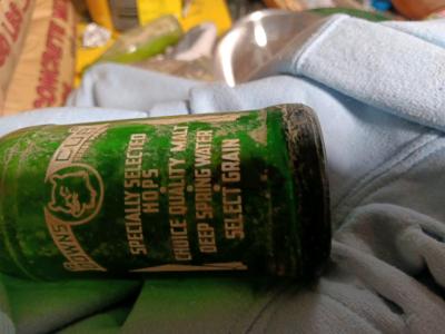2 Downs Ale vintage green glass Bottle - Thumbnail 4