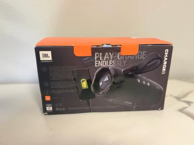 JBL Charge 6 Portable Bluetooth Speaker Black  28H Battery I - Thumbnail 2