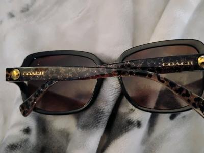 Coach Tortoise sunglasses with case - Thumbnail 2