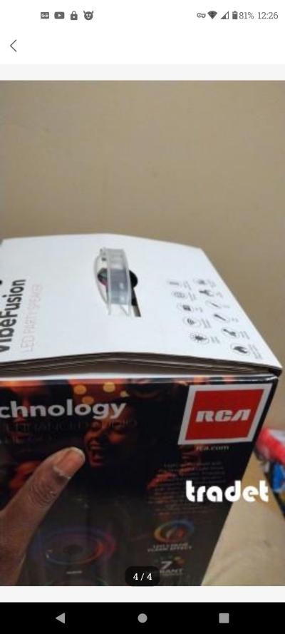 brand new rca party speaker never used - Thumbnail 2