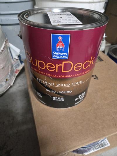new deck paint