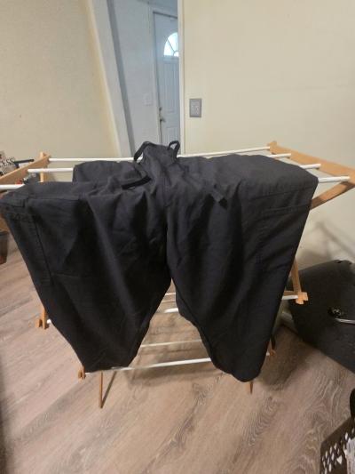 2pc black scrub set unbranded sz XL - Thumbnail 3