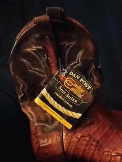 Dan Post Certified Camen Square Toe Western Boots 8 - Thumbnail 2