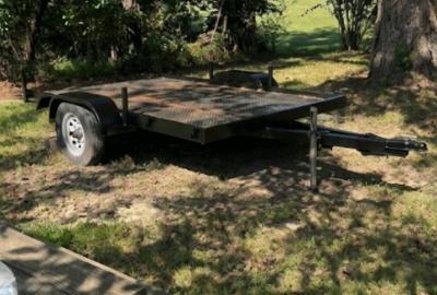 10ft dump bed tilt trailer