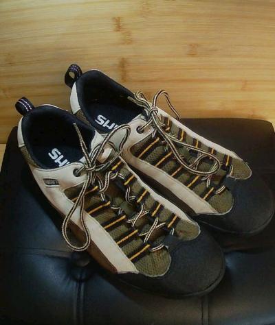 Shimano mountain bike cycling shoes brown SHM033