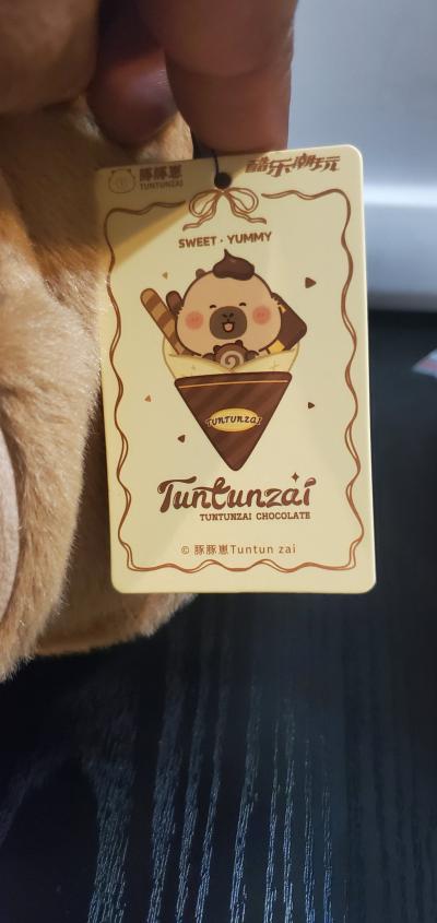 Tuntunzai Chocolate Plush Handbag - Thumbnail 4