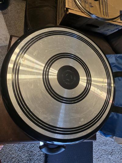 Nonstick Jumbo Saut Pan  Deep Cooker with Glass Lid - Thumbnail 3